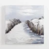 Kirkland's Home Faded Beach Path Canvas Art Print- Canvas Art