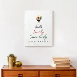 Kirkland's Home Faith Family Kwanzaa Wall Plaque- Wall Plaques