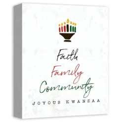 Kirkland's Home Faith Family Kwanzaa Wall Plaque- Wall Plaques