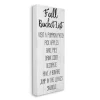 Kirkland's Home Fall Bucket List Canvas Art Print- Wall Quotes & Signs