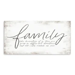 Kirkland's Home Family Branches Canvas Art Print, 60X30 In.- Wall Quotes & Signs