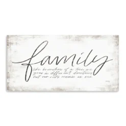 Kirkland's Home Family Branches Canvas Art Print, 40X20 In.- Wall Quotes & Signs