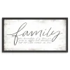 Kirkland's Home Family Branches Framed Canvas Art Print, 42X22 In.- Wall Quotes & Signs