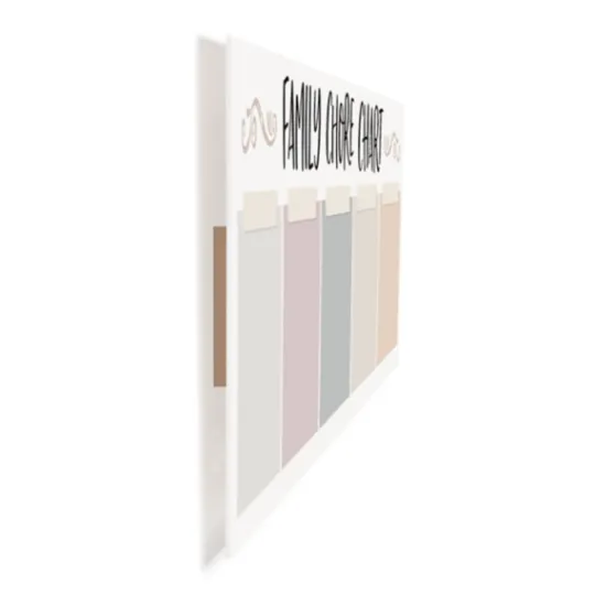 Kirkland's Home Family Chore Acrylic Dry Erase Board- Wall Storage