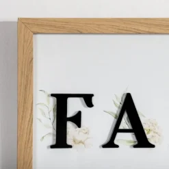 Kirkland's Home Family Floral Shadowbox Wall Plaque- Wall Quotes & Signs