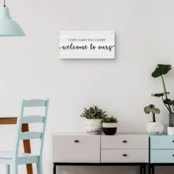 Kirkland's Home Family Story Canvas Art Print, 24X12 In.- Wall Quotes & Signs