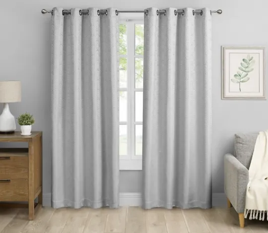 Kirkland's Home Fans Blackout Curtain Panel Set, 84 In.- Curtains & Drapes