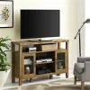 Kirkland's Home Farmhouse Highboy Natural Tv Stand- Tv Stands & Media Consoles