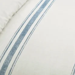 Kirkland's Home Farmhouse Stripe 2-Pc. Twin Xl Duvet Set- Duvets