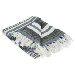 Kirkland's Home Farmhouse Stripe Throw- Blankets & Throws