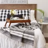 Kirkland's Home Farmhouse Stripe Throw- Blankets & Throws