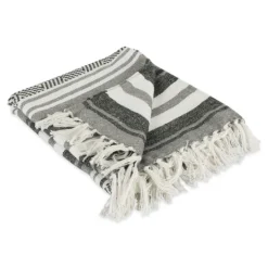 Kirkland's Home Farmhouse Stripe Throw- Blankets & Throws