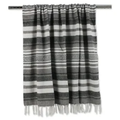 Kirkland's Home Farmhouse Stripe Throw- Blankets & Throws