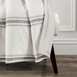Kirkland's Home Farmhouse Stripe Throw- Blankets & Throws