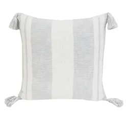 Kirkland's Home Farmhouse Stripe With Tassels Pillow- Pillows