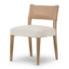 Kirkland's Home Farrah Leather Back Dining Chair- Dining Chairs