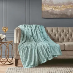 Kirkland's Home Faux Fur Oversized Throw- Blankets & Throws