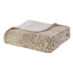 Kirkland's Home Faux Fur Oversized Throw Blanket- Blankets & Throws
