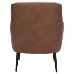 Kirkland's Home Faux Leather Classic Accent Chair- Accent Chairs