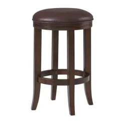 Kirkland's Home Faux Leather Counter Stools, Set Of 2- Bar Stools & Counter Height Stools