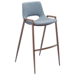 Kirkland's Home Faux Leather Cutout Bar Stools, Set Of 2- Bar Stools & Counter Height Stools
