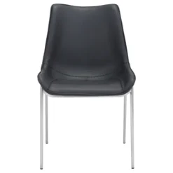 Kirkland's Home Faux Leather Stitch Dining Chairs, Set Of 2- Dining Chairs