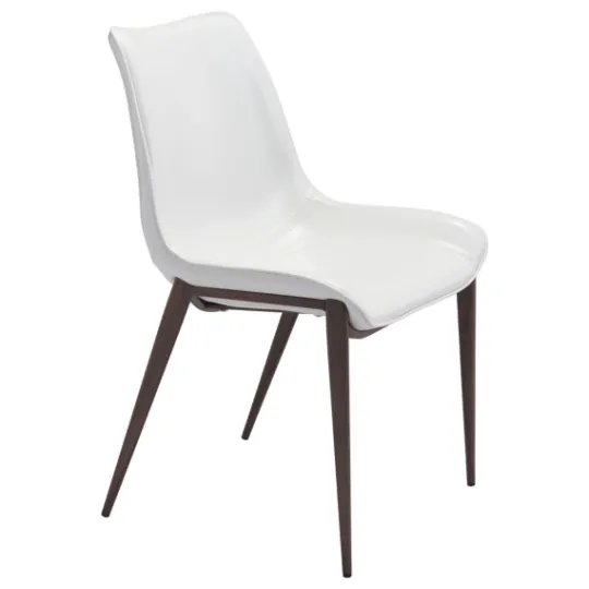 Kirkland's Home Faux Leather Stitch Dining Chairs, Set Of 2- Dining Chairs