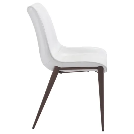 Kirkland's Home Faux Leather Stitch Dining Chairs, Set Of 2- Dining Chairs