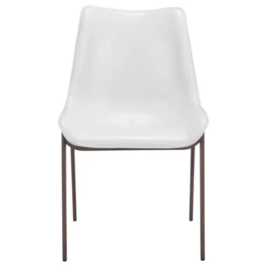 Kirkland's Home Faux Leather Stitch Dining Chairs, Set Of 2- Dining Chairs