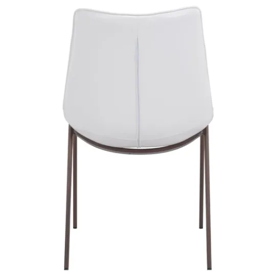 Kirkland's Home Faux Leather Stitch Dining Chairs, Set Of 2- Dining Chairs