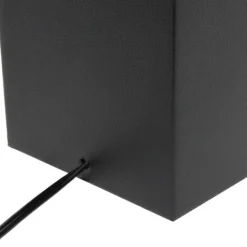 Kirkland's Home Faux Leather Usb Table Lamp- Table Lamps