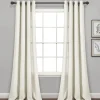 Kirkland's Home Faux Linen Curtain Panel Set, 84 In.- Curtains & Drapes