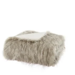 Kirkland's Home Faux Mink Fur Throw- Blankets & Throws