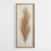 Kirkland's Home Faux Pampas Grass Beaded Frame Wall Plaque- Wall Plaques