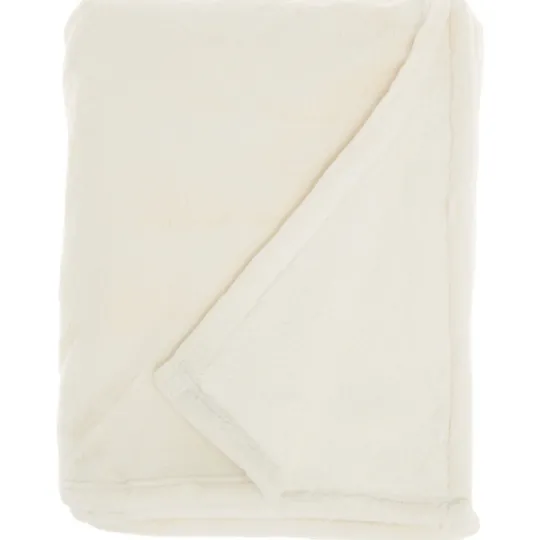 Kirkland's Home Faux Sheared Mink Throw- Blankets & Throws