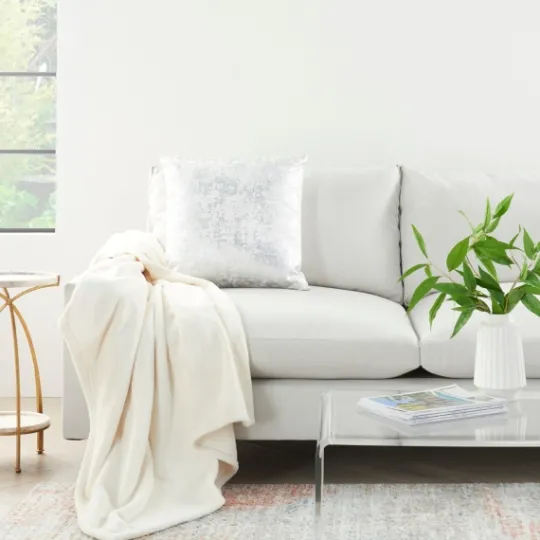 Kirkland's Home Faux Sheared Mink Throw- Blankets & Throws