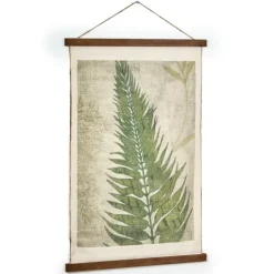 Kirkland's Home Fern Leaf Scroll Tapestry- Wall Plaques