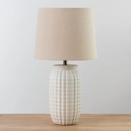 Kirkland's Home Finley Ceramic Table Lamp- Table Lamps