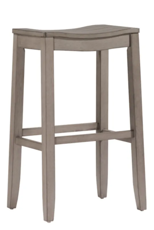 Kirkland's Home Finley Saddle Seat Counter Stool- Bar Stools & Counter Height Stools