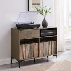 Kirkland's Home Finn Record Storage Media Cabinet- Tv Stands & Media Consoles