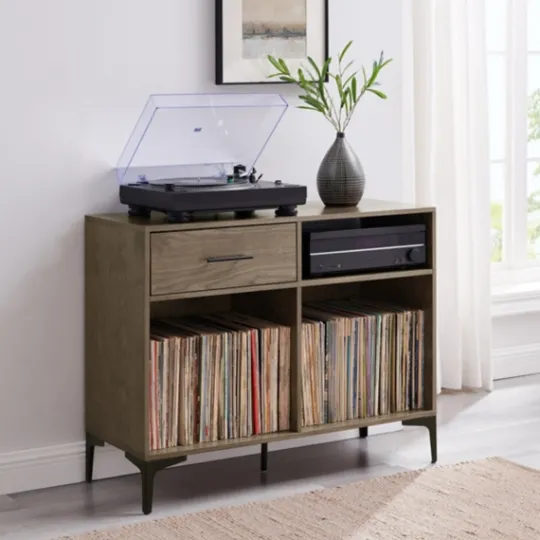 Kirkland's Home Finn Record Storage Media Cabinet- Tv Stands & Media Consoles