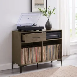 Kirkland's Home Finn Record Storage Media Cabinet- Tv Stands & Media Consoles