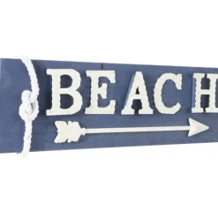 Kirkland's Home Fir Beach Arrow Coastal Wall Plaque- Wall Quotes & Signs