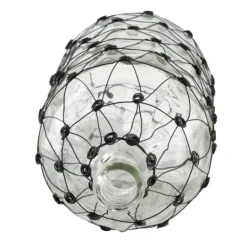 Kirkland's Home Fishnet Wire Wrapped Vase- Vases