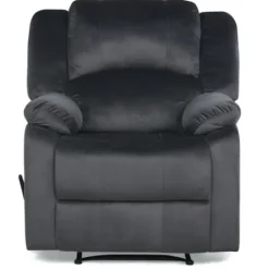 Kirkland's Home Flannel Overstuffed Pull Recliner- Accent Chairs