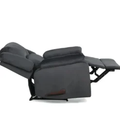 Kirkland's Home Flannel Overstuffed Pull Recliner- Accent Chairs