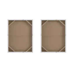 Kirkland's Home Flatland Glitter Canvas Art Prints, Set Of 2- Canvas Art