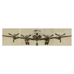 Kirkland's Home Flight Design Canvas Art Prints, Set Of 3- Canvas Art