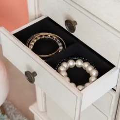 Kirkland's Home Flip Top 5-Drawer Wood Armoire- Dressers & Chests
