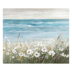 Kirkland's Home Floral Beach Giclee Canvas Art Print, 40X32 In.- Canvas Art